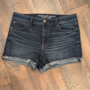 American Eagle Outfitters Dark Blue Jean Shorts